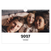 A4 Landscape Photo Calendar — Letter spotlight [cover]