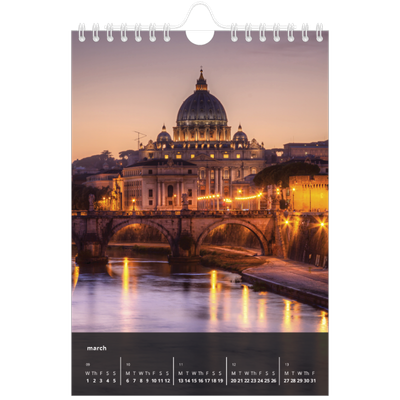 A5 Photo Calendar — Complements [March]