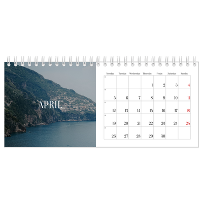 Desk calendars — Endless escape [April]