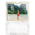 A4 Photo Calendar — Gold frame marble [April]