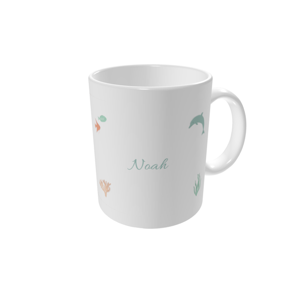 Personalised mugs — Nursery illustration