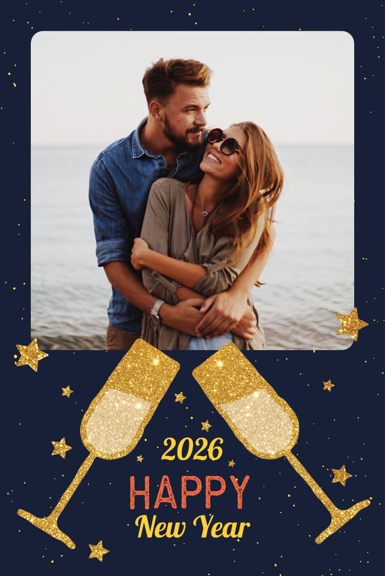 Cards — New Year cheers