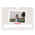 A5 Landscape Photo Calendar — Signed in crimson [April]