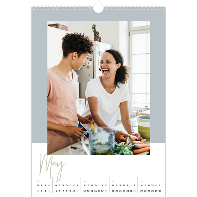 A3 photo calendars — Earthy frames [cover]