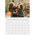 A4 Double Photo Calendar — Photo sticker [April]