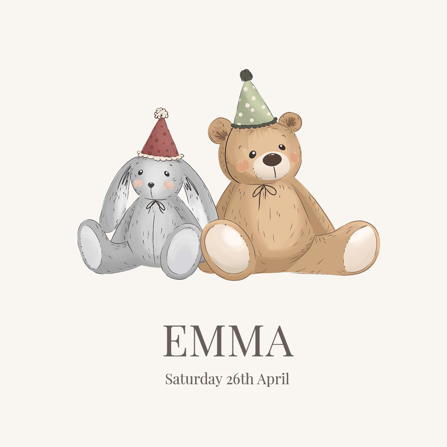 Invitations — Little friends