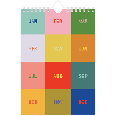 A5 Photo Calendar — Fun colourful you [cover]