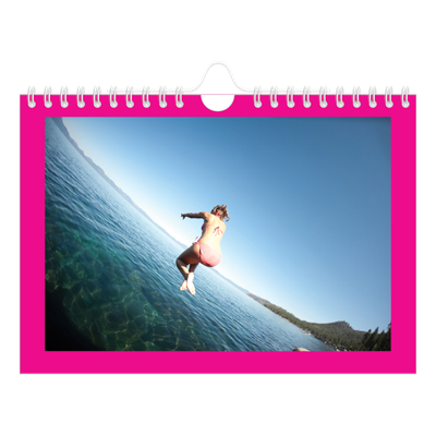 A5 Landscape Photo Calendar — Bright and bold [cover]