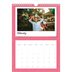 A4 Photo Calendar — Colour pop snapshots [February]