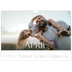 A3 Photo Calendar — Twelve big months [April]