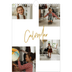 A4 Photo Calendar — Gold marker pen [cover]