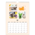 A4 Photo Calendar — Cat paws and doodles [cover]