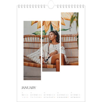 A4 Photo Calendar — Travel mosaics