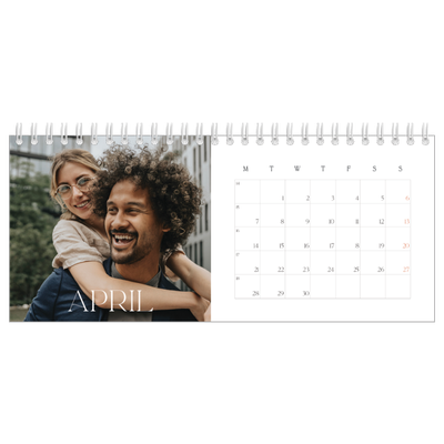Desk calendars — Larger than life [April]