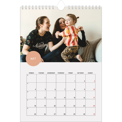 A4 Photo Calendar — Photo sticker [cover]