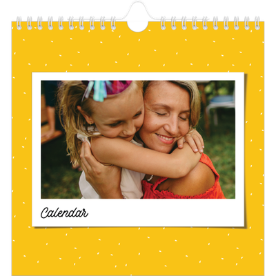 Square calendars  — Colour pop snapshots [cover]