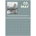 A4 Double Photo Calendar — Contemporary bold [cover]