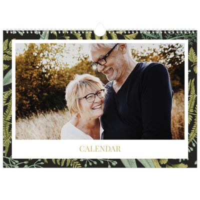 A3 Photo Calendar — Floral wallpapers [cover]