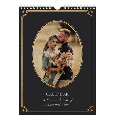 A4 Photo Calendar — Vintage classic [cover]