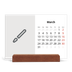 Easel Desk Calendar Landscape  — Design your own product [March]