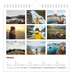 Square calendars  — Picture grid [January]