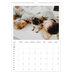 A3 photo calendars — Red highlights [February]