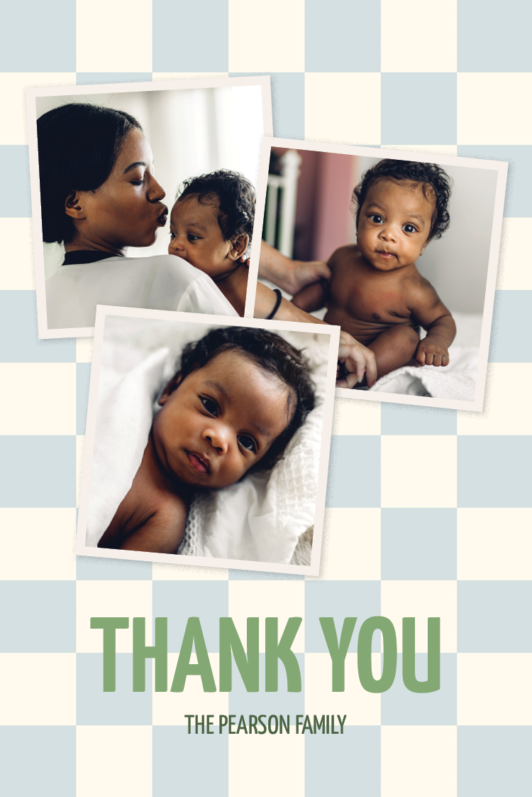 Thank you cards — Tiny tiles