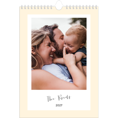 A4 Family Planner — Modern Planner - Family of 3 [cover]