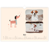 A3 Photo Calendar — Dog paws and doodles [March]