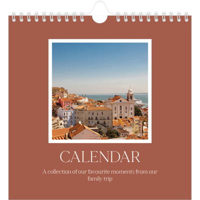 Square calendars  — Classic colours [cover]