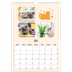 A3 photo calendars — Cat paws and doodles [cover]