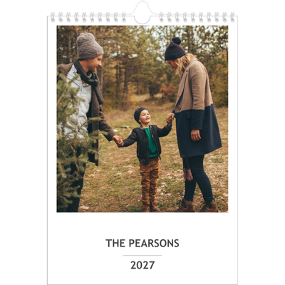 A4 Family Planner — Simple Planner - Family of 5 [cover]