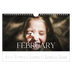 A4 Landscape Photo Calendar — Twelve big months [February]