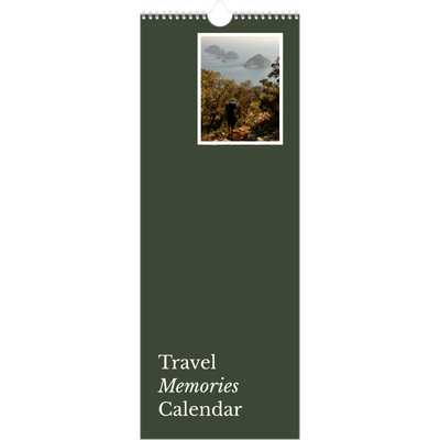 Slim Calendar  — Editorial Earth [cover]