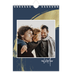 A5 Photo Calendar — Gold brush backgrounds [cover]