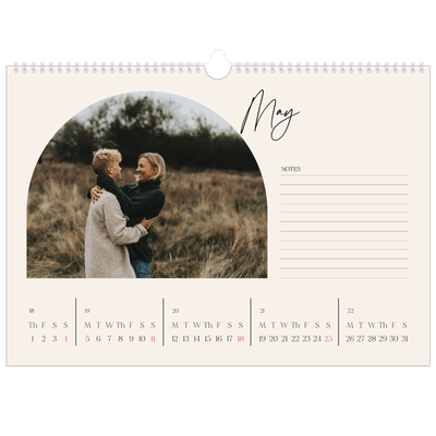 A3 Photo Calendar — Arch memories [cover]