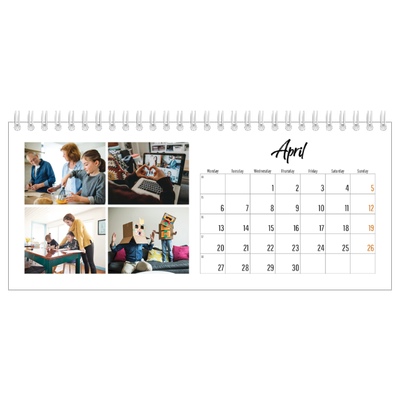 Desk calendars — This is me [April]