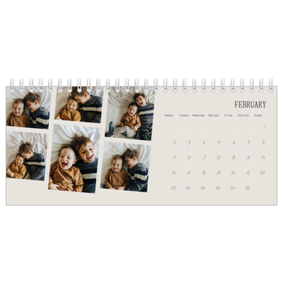 Desk calendars — Memories in motion [February]