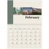 A4 Double Photo Calendar — Sights of the world [February]