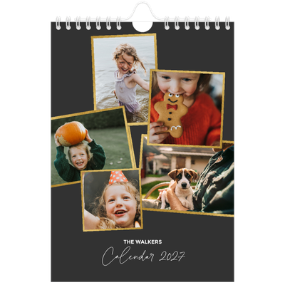 A5 Photo Calendar — So many memories [cover]