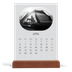 Easel Desk Calendar Portrait  — Open road [April]