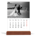 Easel Desk Calendar Portrait  — Elegant script [February]