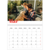 A4 Double Photo Calendar — A bold year [March]
