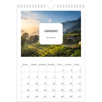 A4 Photo Calendar — Full story
