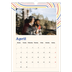 A3 photo calendars — Retro stripes [April]