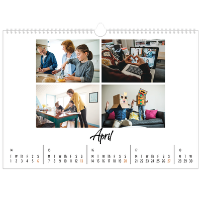 A3 Photo Calendar — This is me [April]