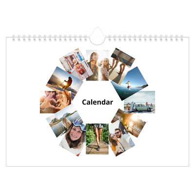 A4 Landscape Photo Calendar — Framework [cover]