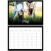 A4 Double Photo Calendar — Black minimal [cover]