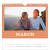 Square calendars  — Retro frames [March]