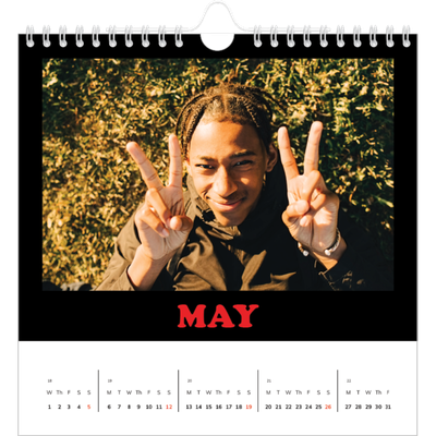 Square calendars  — Fun type [cover]